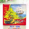In Lịch gỗ để bàn Cây Cảnh Bon Sai